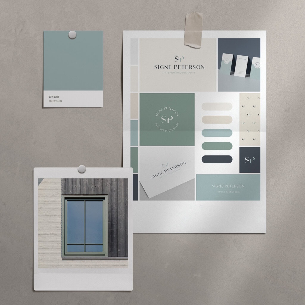 Brand board Signe Peterson